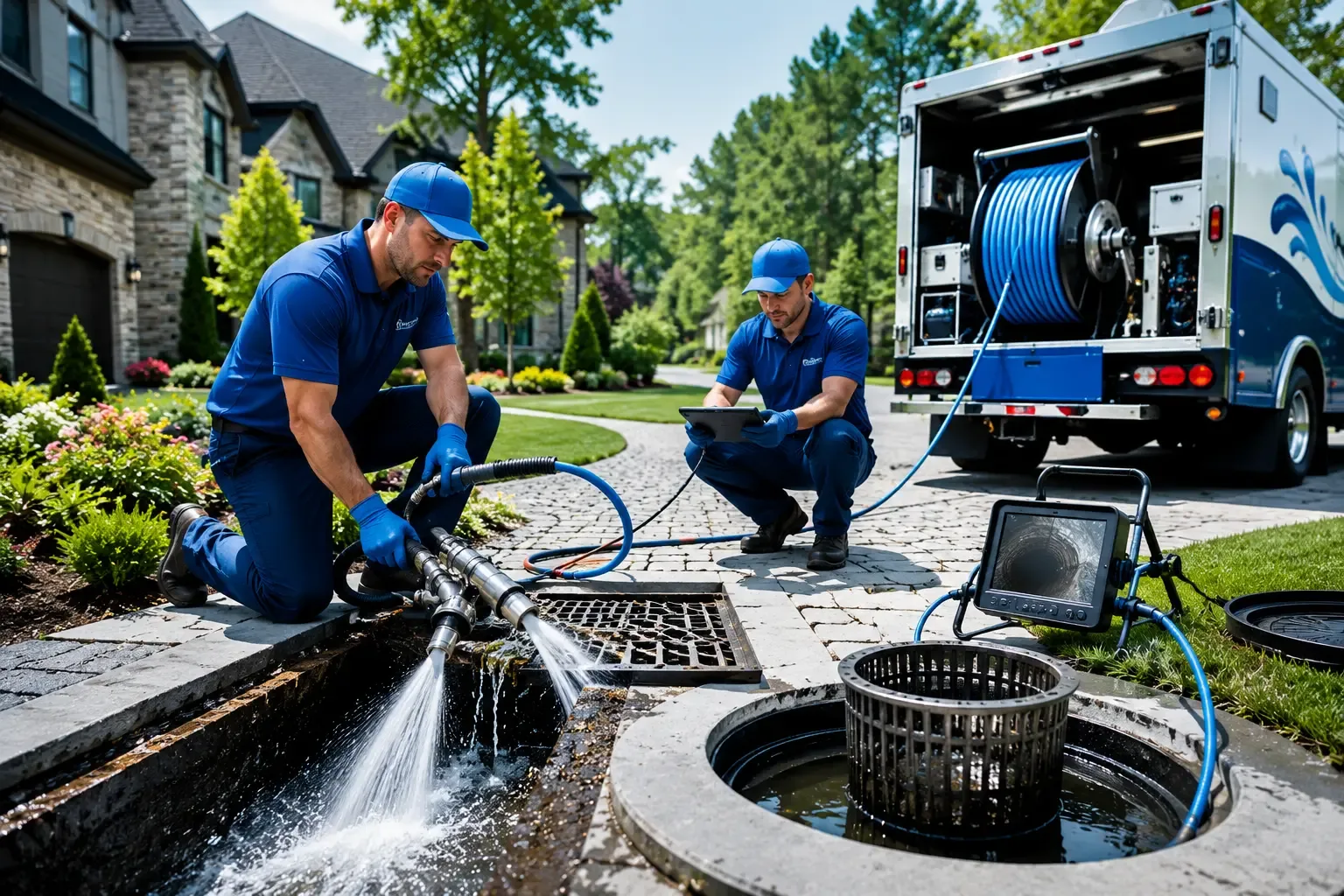 Local outdoor drain cleaning professionals in Summerhill, PA