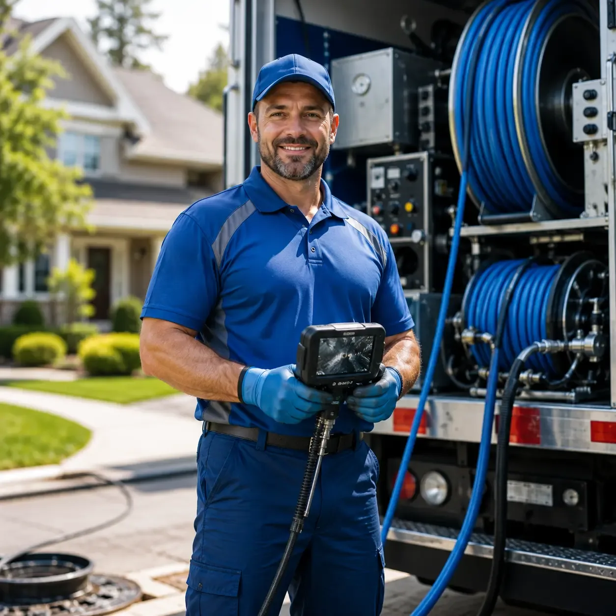 Local outdoor drain cleaning specialists in Summerhill, PA